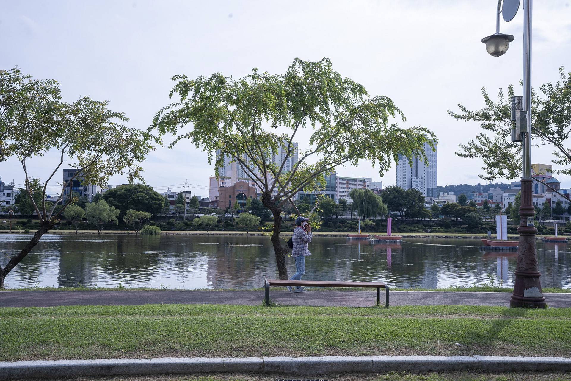 진주시 남강 고수부지