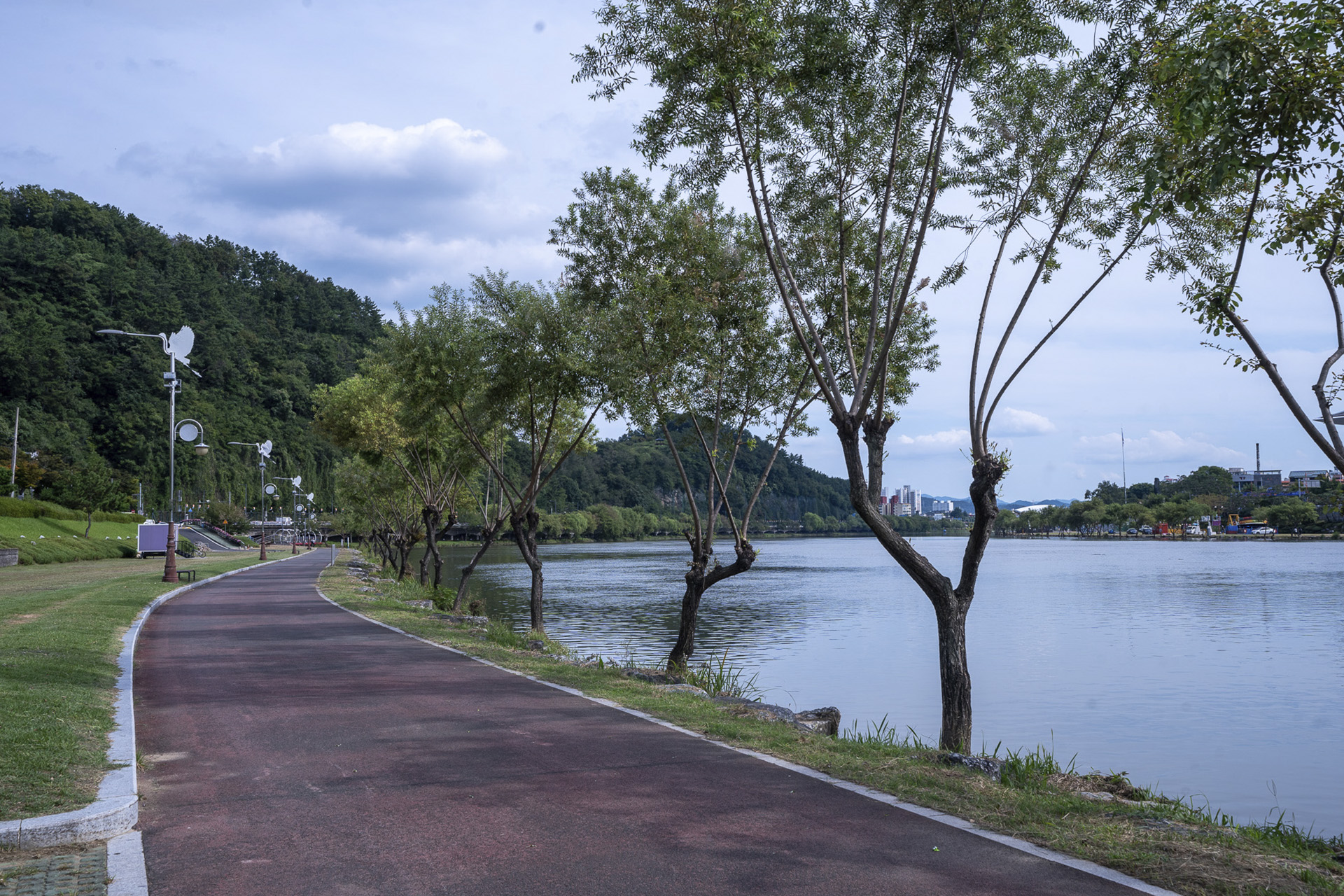 진주시 남강 고수부지