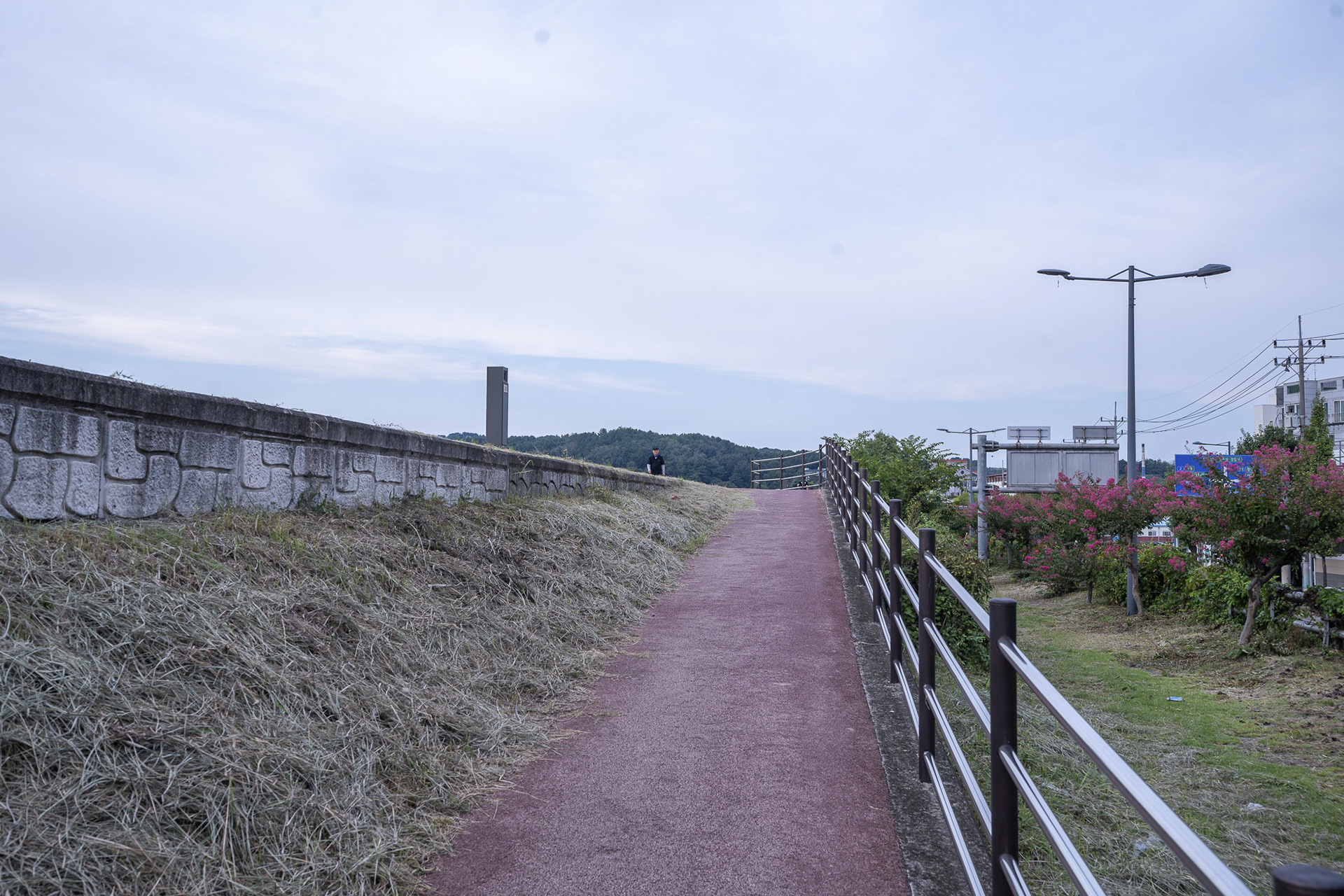 진주시 남강 고수부지