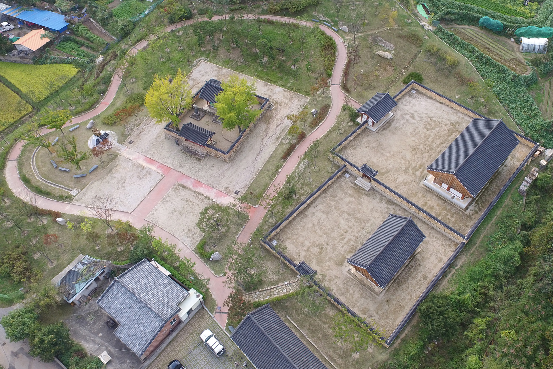 박제상 유적 효충사