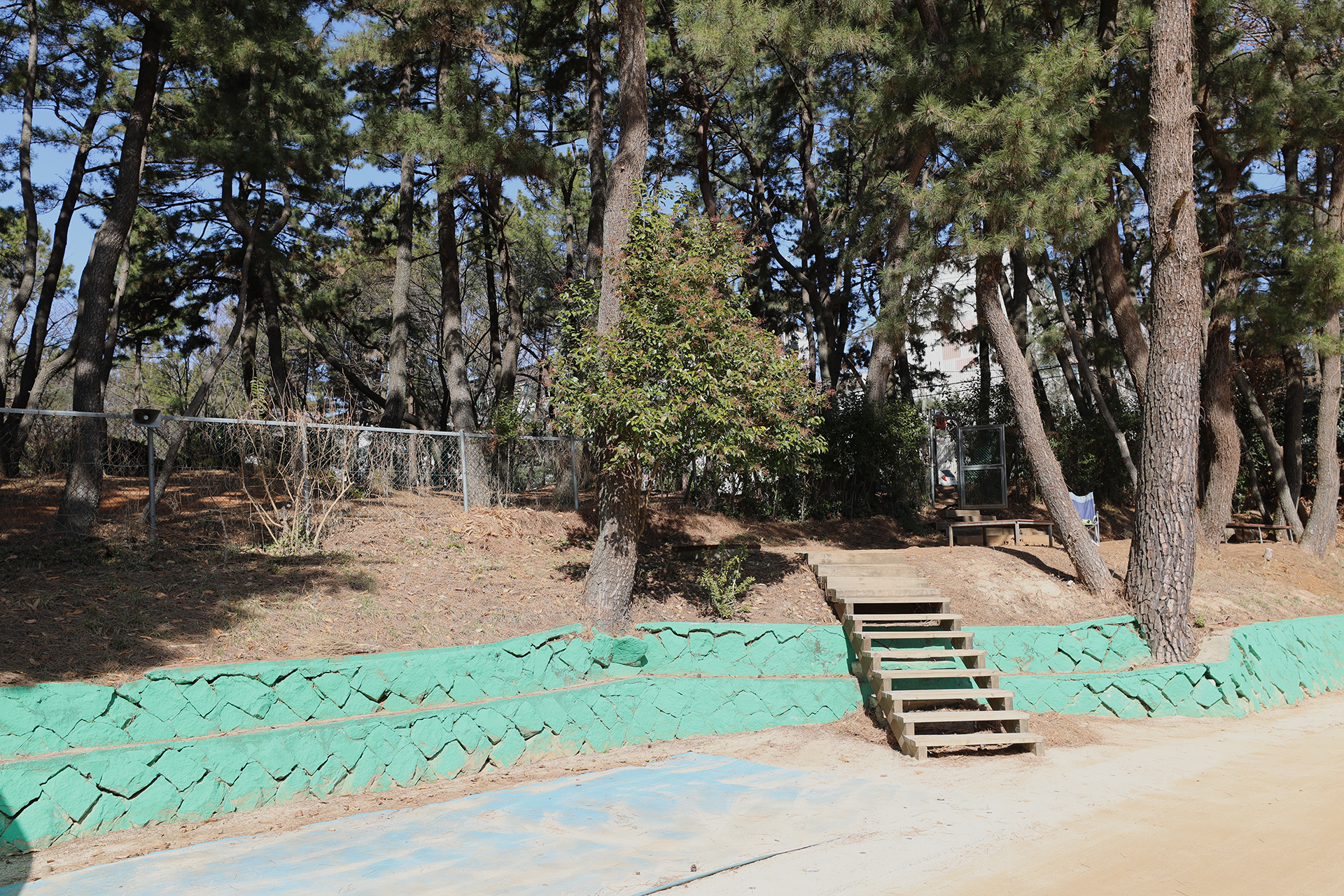 용지호수공원 정구장