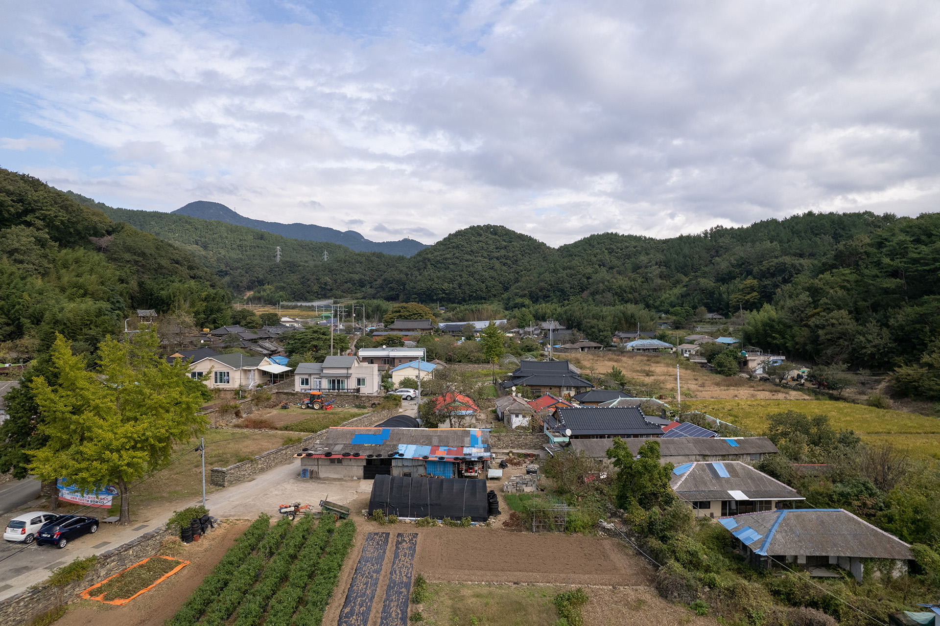 고성학동마을옛담장