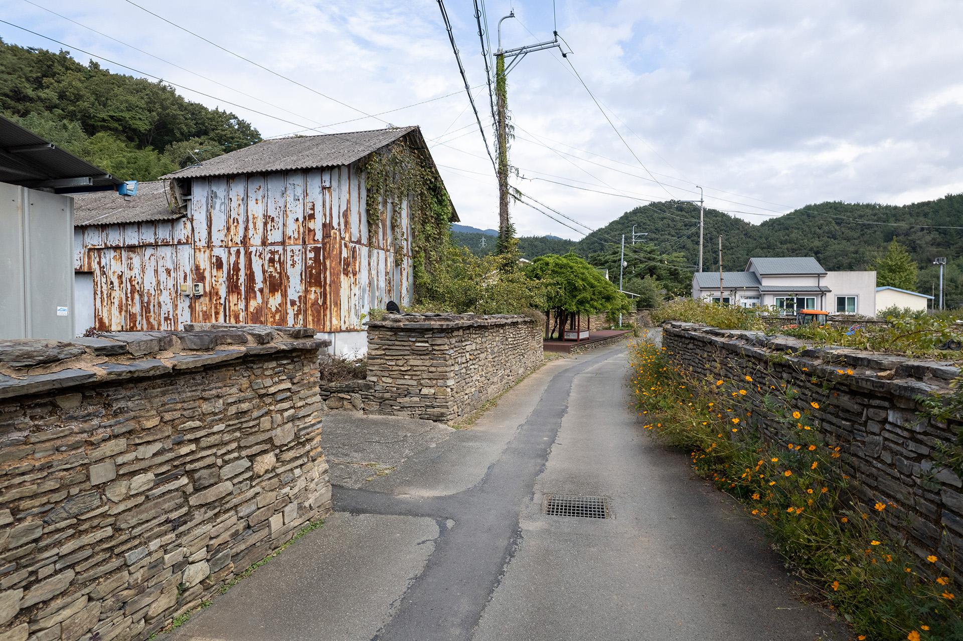 고성학동마을옛담장