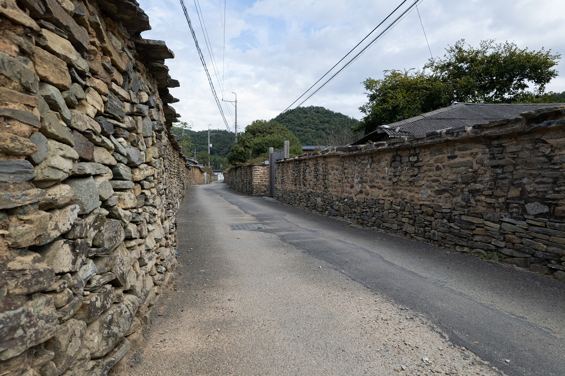 고성학동마을옛담장