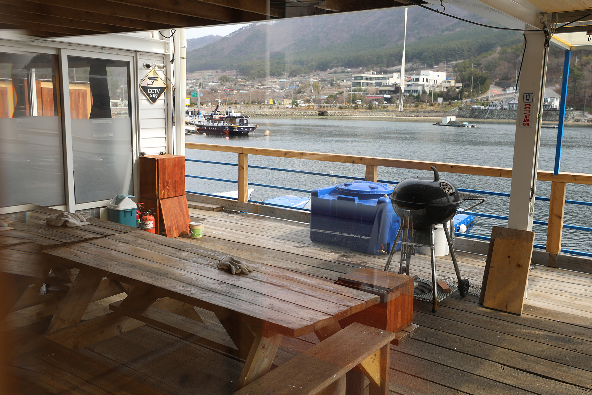 경남해양캠프 요트보트 계류장