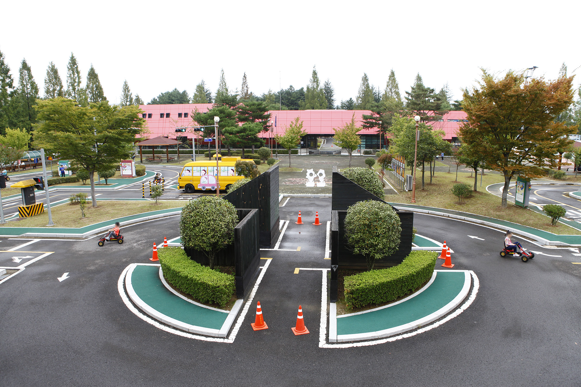 진주시 어린이교통 청소년모험 공원