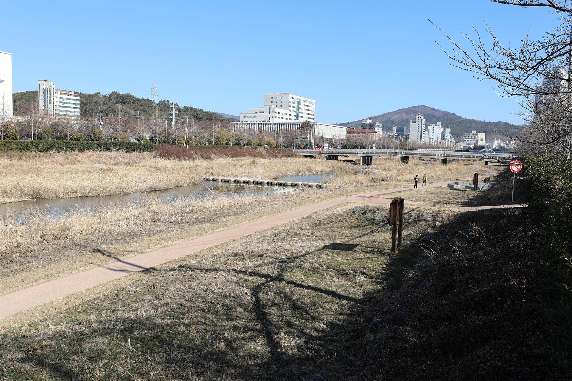 팔용동 도심 하천