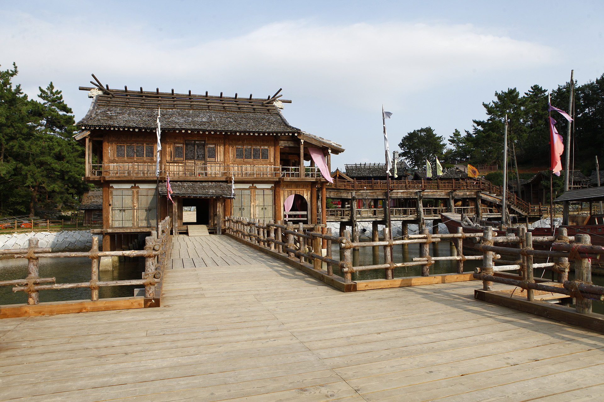 해양드라마 세트장