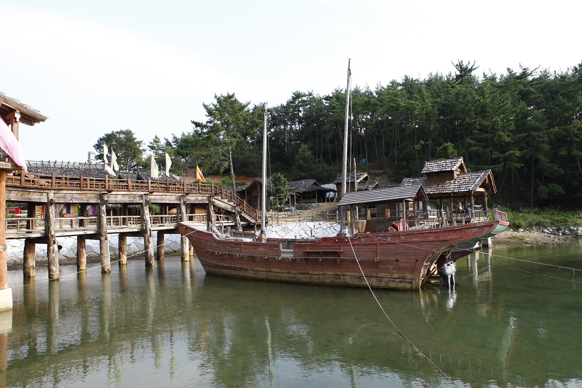 해양드라마 세트장