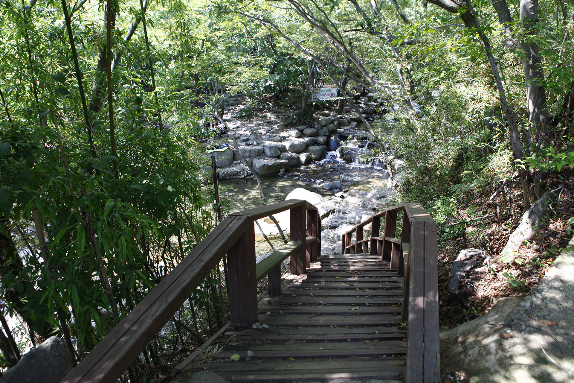 대장동 계곡 유원지